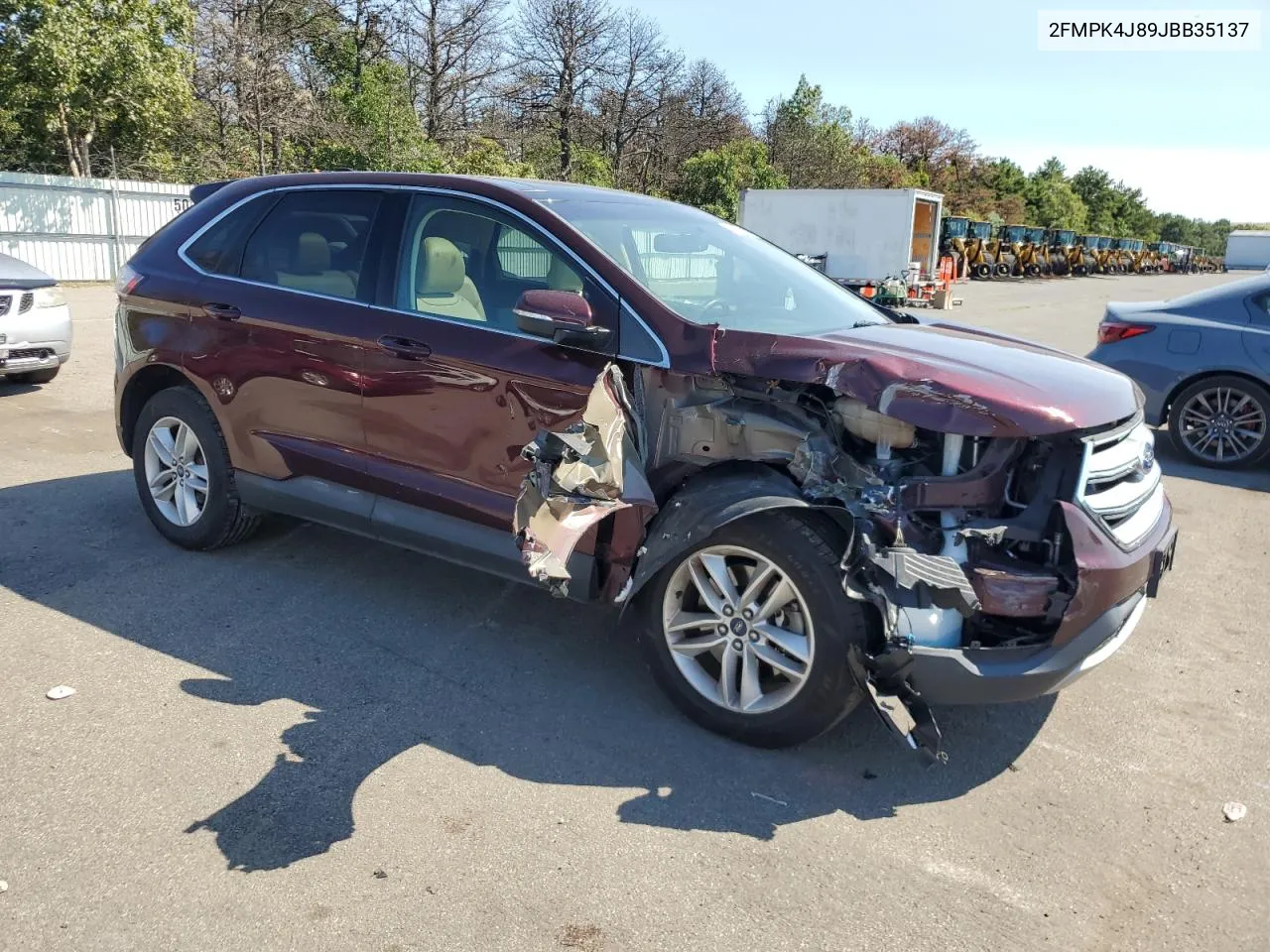 2FMPK4J89JBB35137 2018 Ford Edge Sel