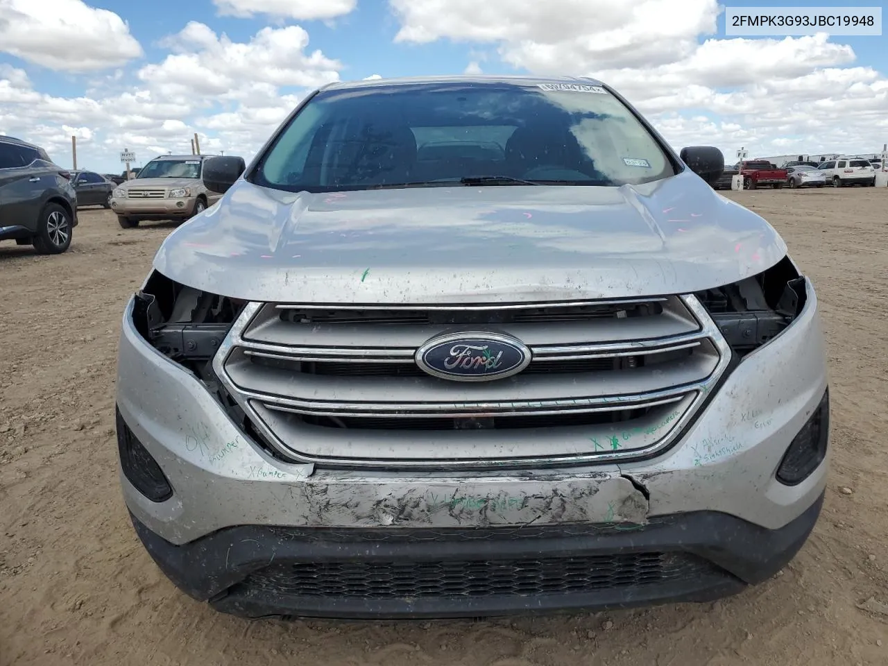 2FMPK3G93JBC19948 2018 Ford Edge Se