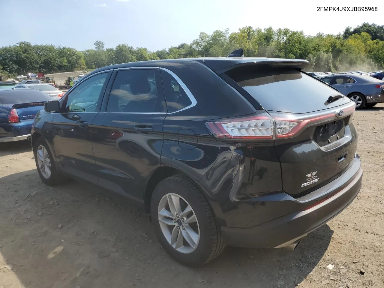 2018 Ford Edge Sel VIN: 2FMPK4J9XJBB95968 Lot: 69939214