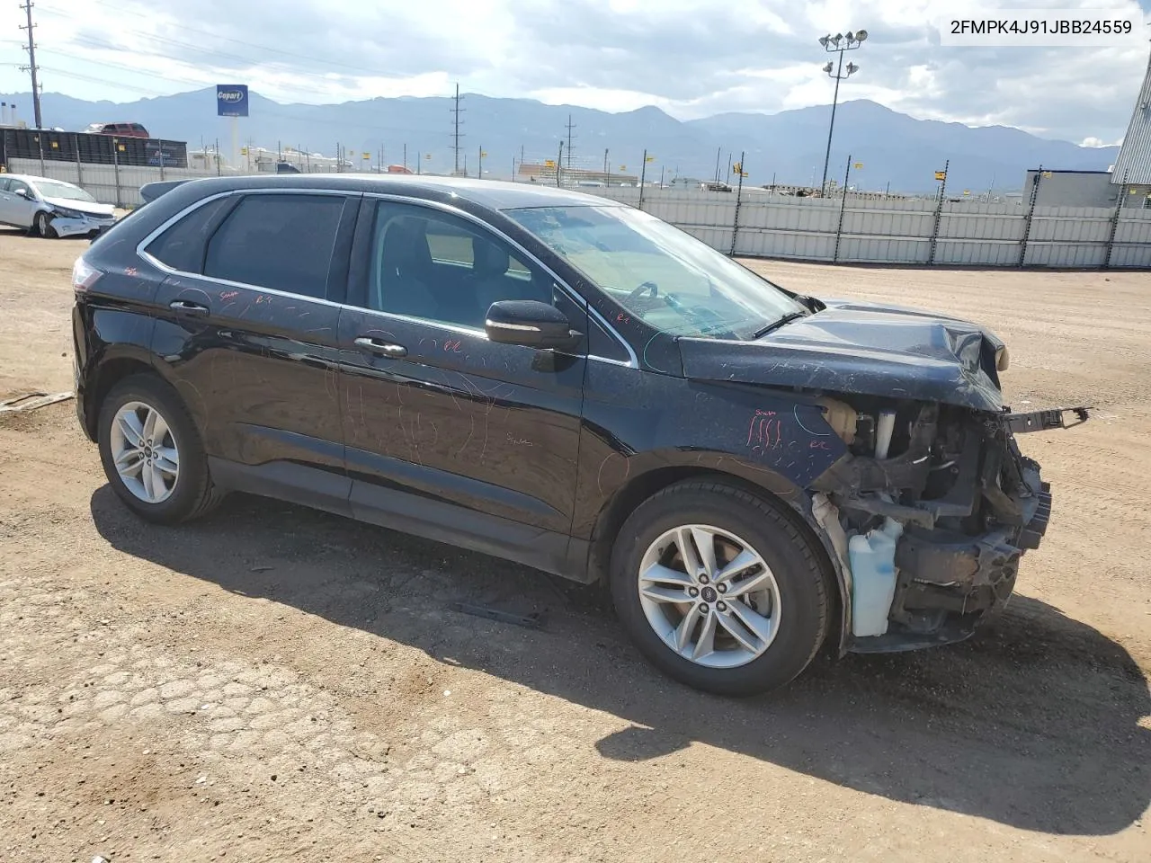 2018 Ford Edge Sel VIN: 2FMPK4J91JBB24559 Lot: 69999494