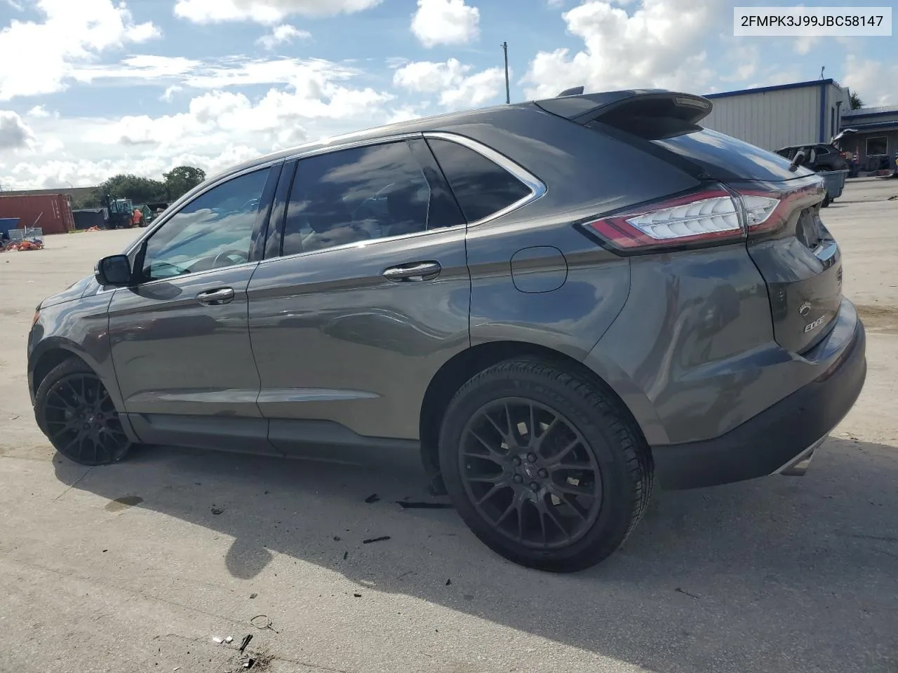 2018 Ford Edge Sel VIN: 2FMPK3J99JBC58147 Lot: 70225694