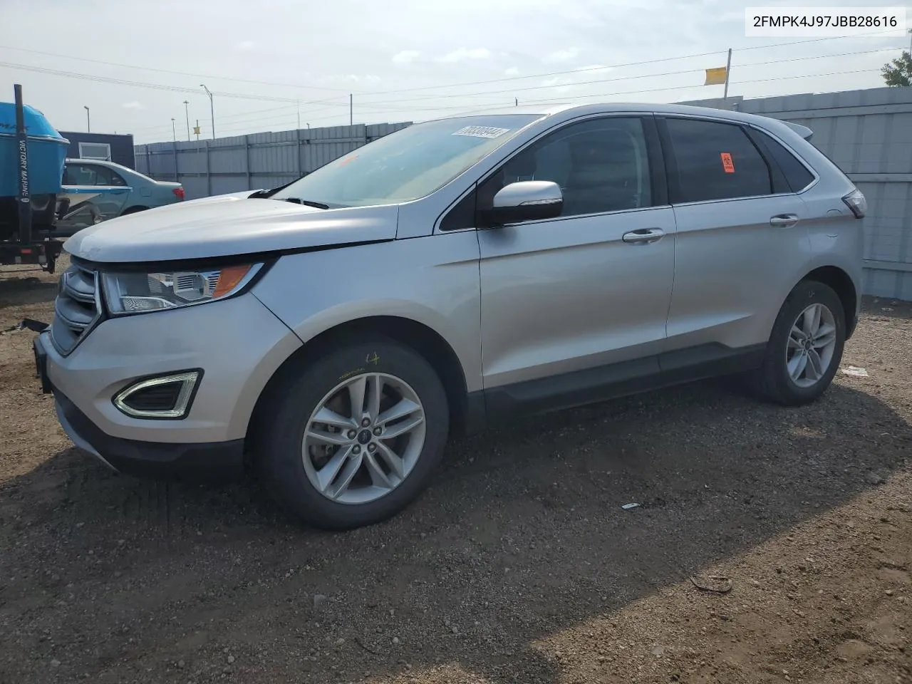 2018 Ford Edge Sel VIN: 2FMPK4J97JBB28616 Lot: 70330944