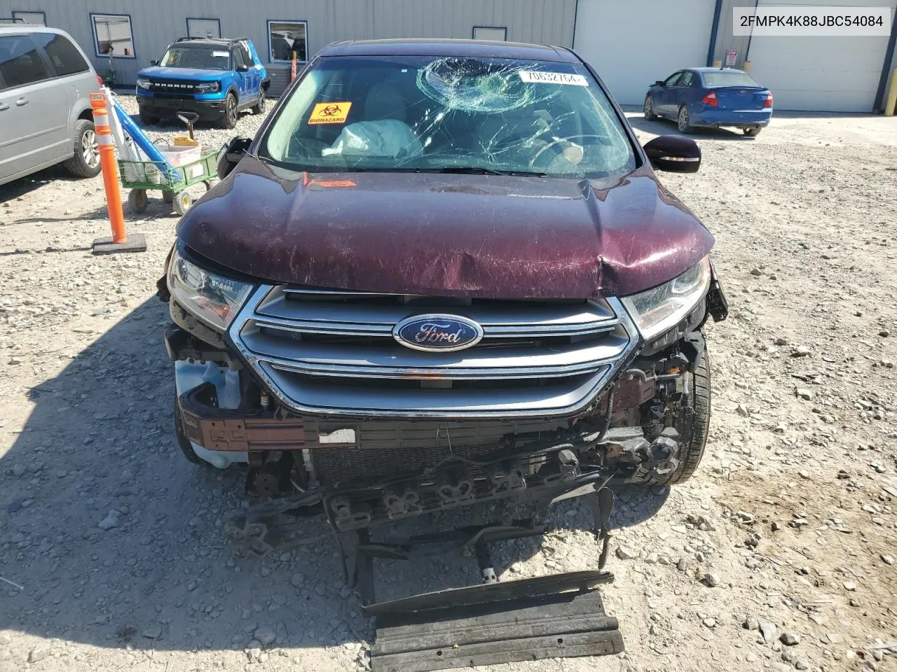 2FMPK4K88JBC54084 2018 Ford Edge Titanium