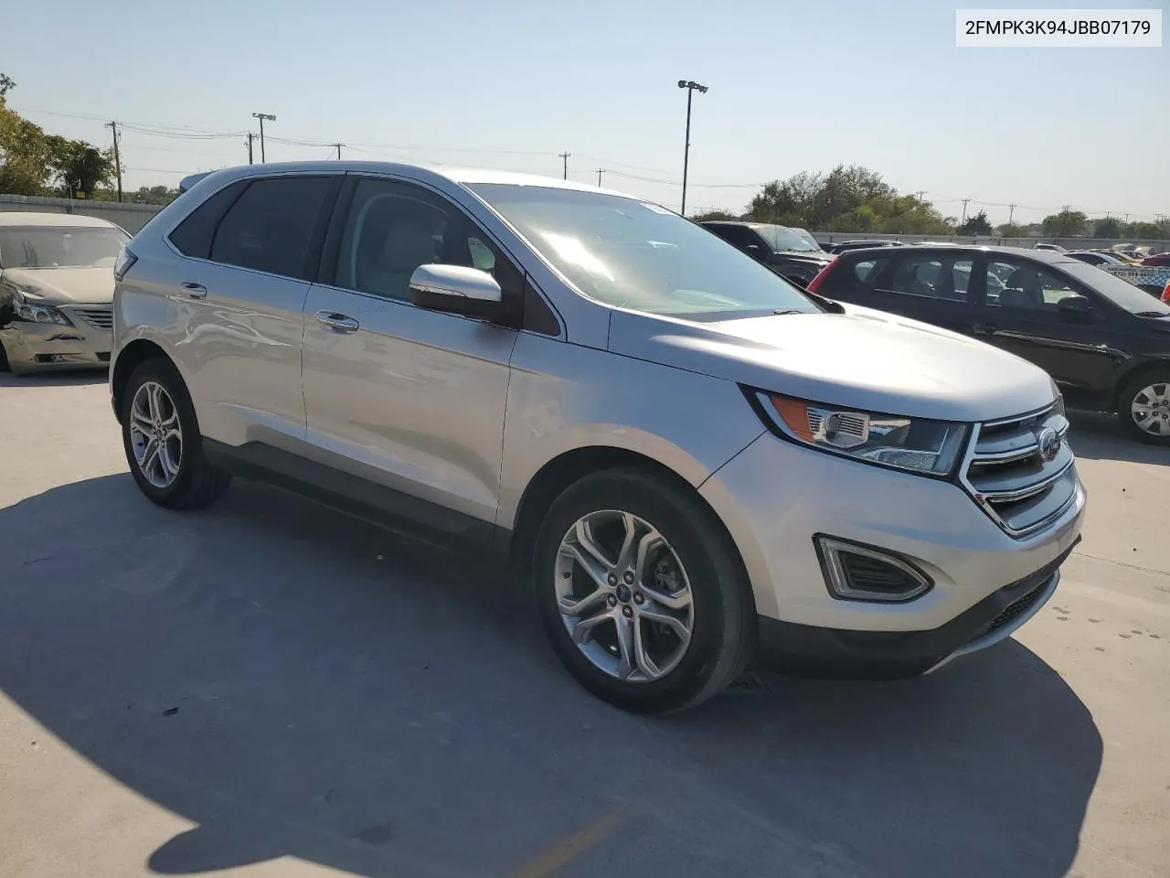 2018 Ford Edge Titanium VIN: 2FMPK3K94JBB07179 Lot: 70862024