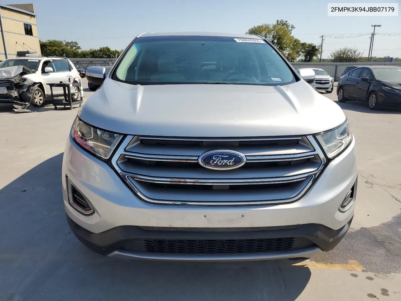 2018 Ford Edge Titanium VIN: 2FMPK3K94JBB07179 Lot: 70862024