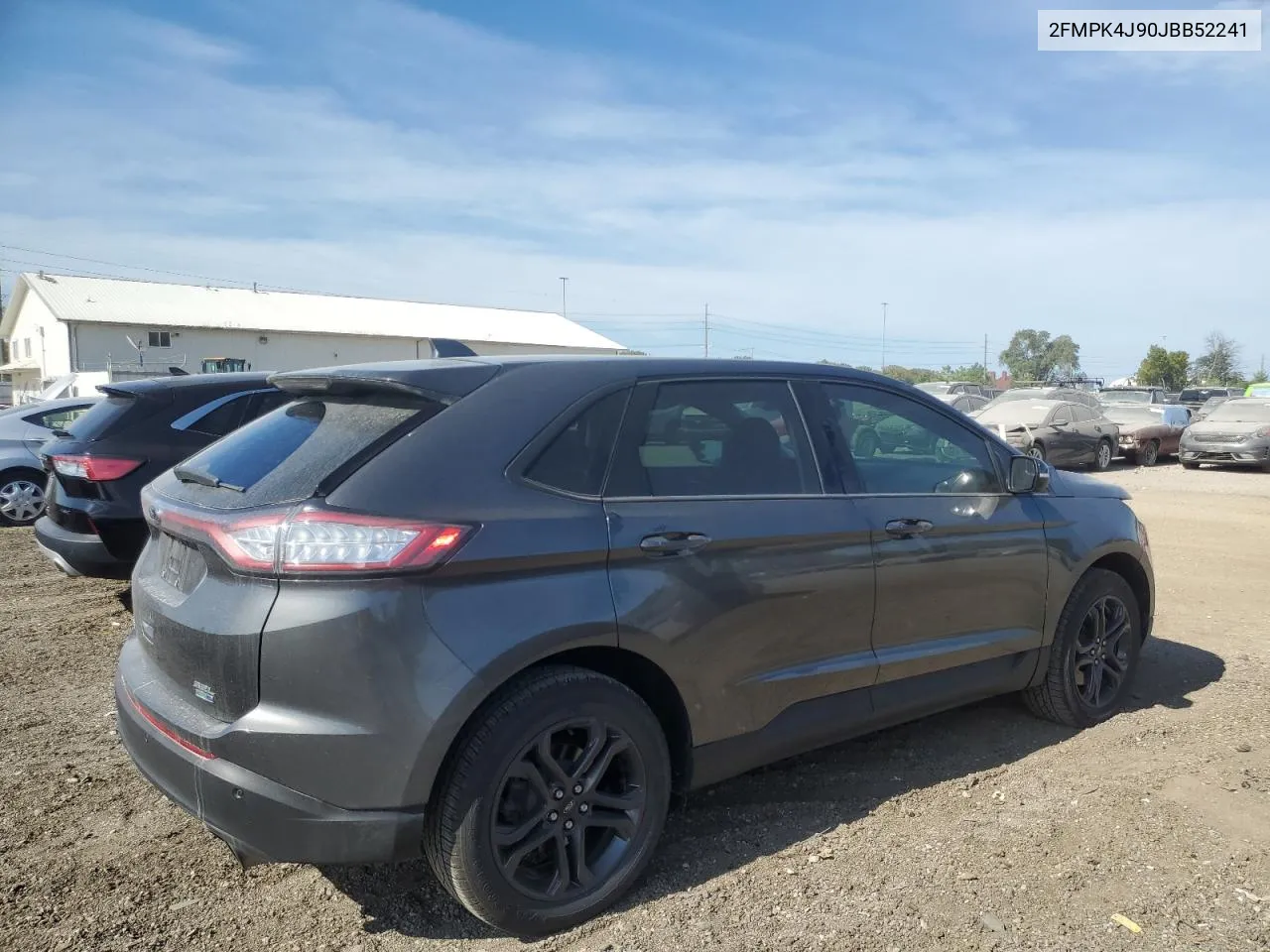 2018 Ford Edge Sel VIN: 2FMPK4J90JBB52241 Lot: 70875784