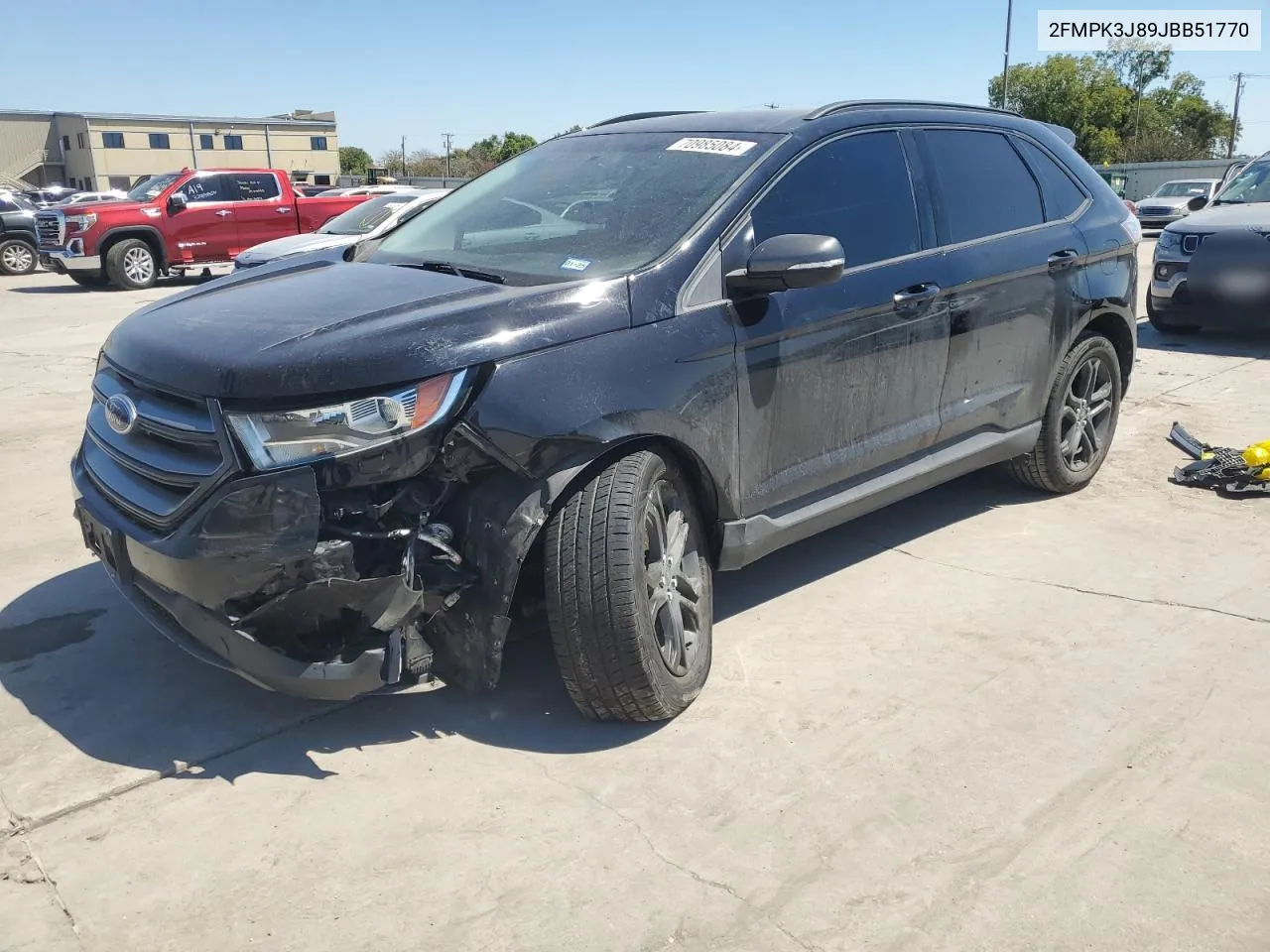 2FMPK3J89JBB51770 2018 Ford Edge Sel