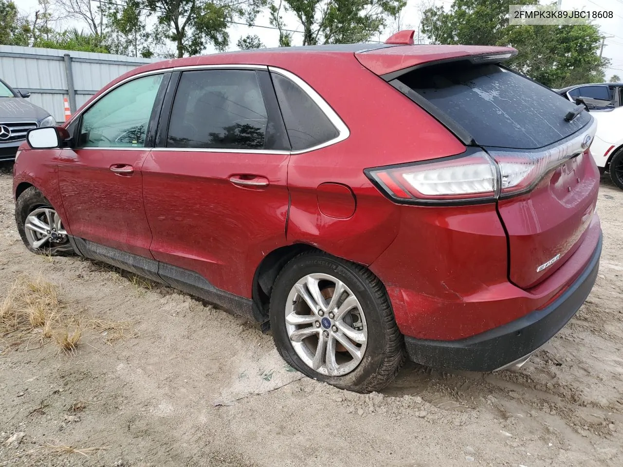 2FMPK3K89JBC18608 2018 Ford Edge Titanium