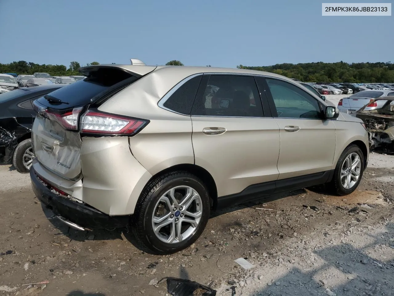 2FMPK3K86JBB23133 2018 Ford Edge Titanium