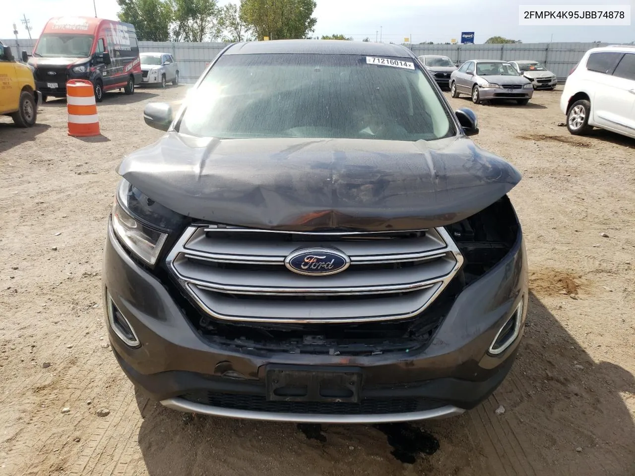 2FMPK4K95JBB74878 2018 Ford Edge Titanium