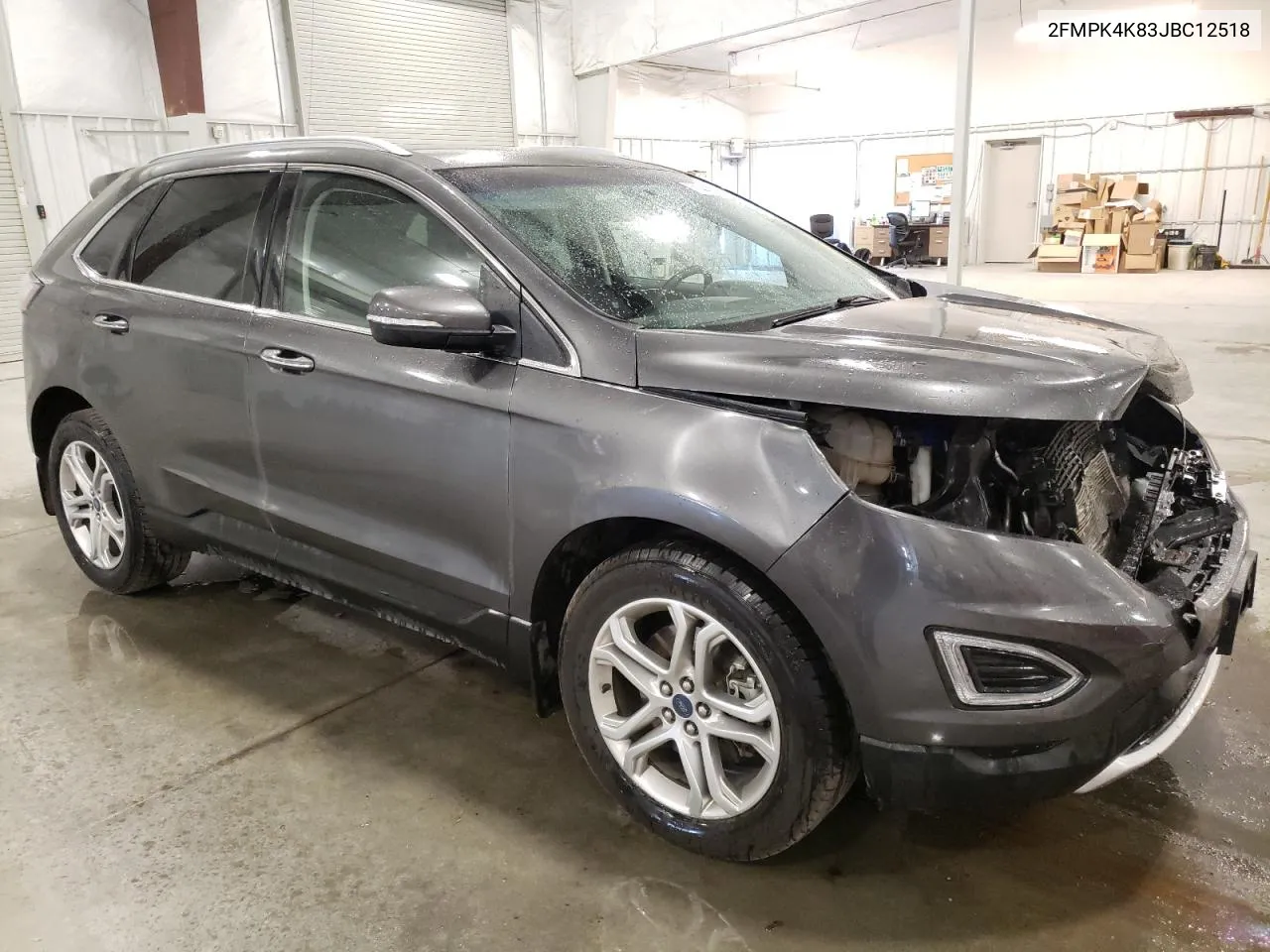 2018 Ford Edge Titanium VIN: 2FMPK4K83JBC12518 Lot: 71442874