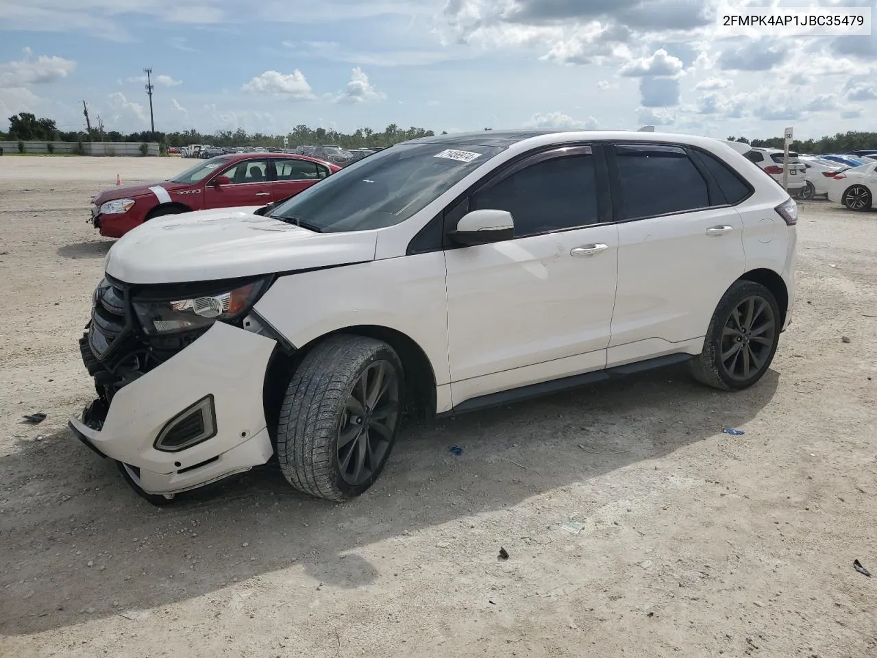 2FMPK4AP1JBC35479 2018 Ford Edge Sport