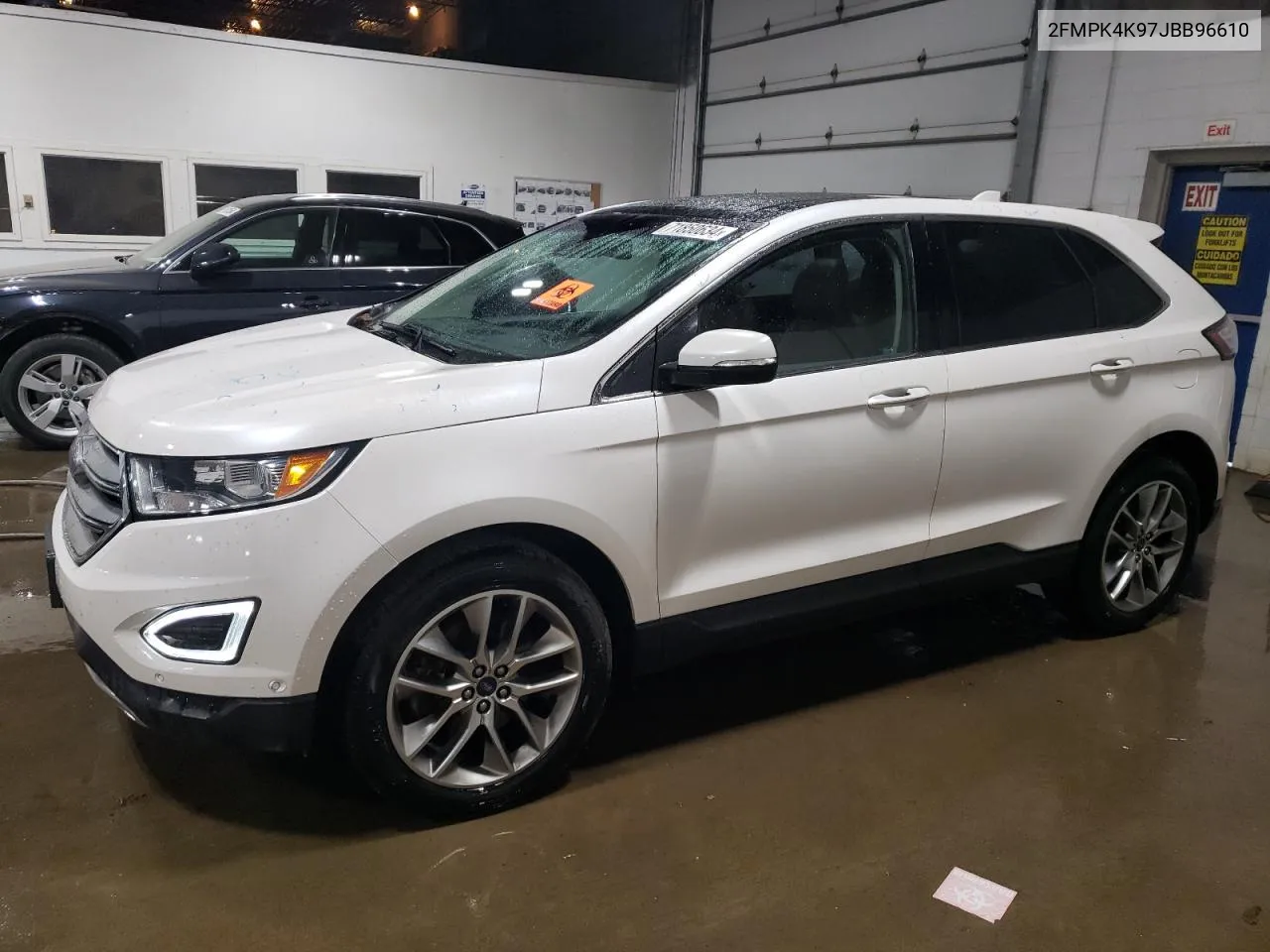 2018 Ford Edge Titanium VIN: 2FMPK4K97JBB96610 Lot: 71850634