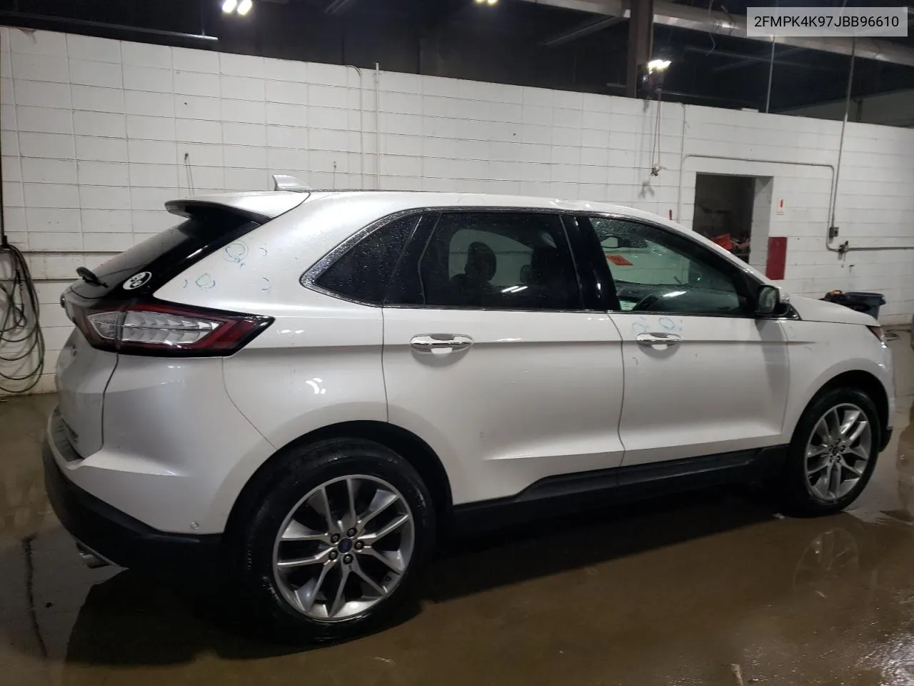 2018 Ford Edge Titanium VIN: 2FMPK4K97JBB96610 Lot: 71850634