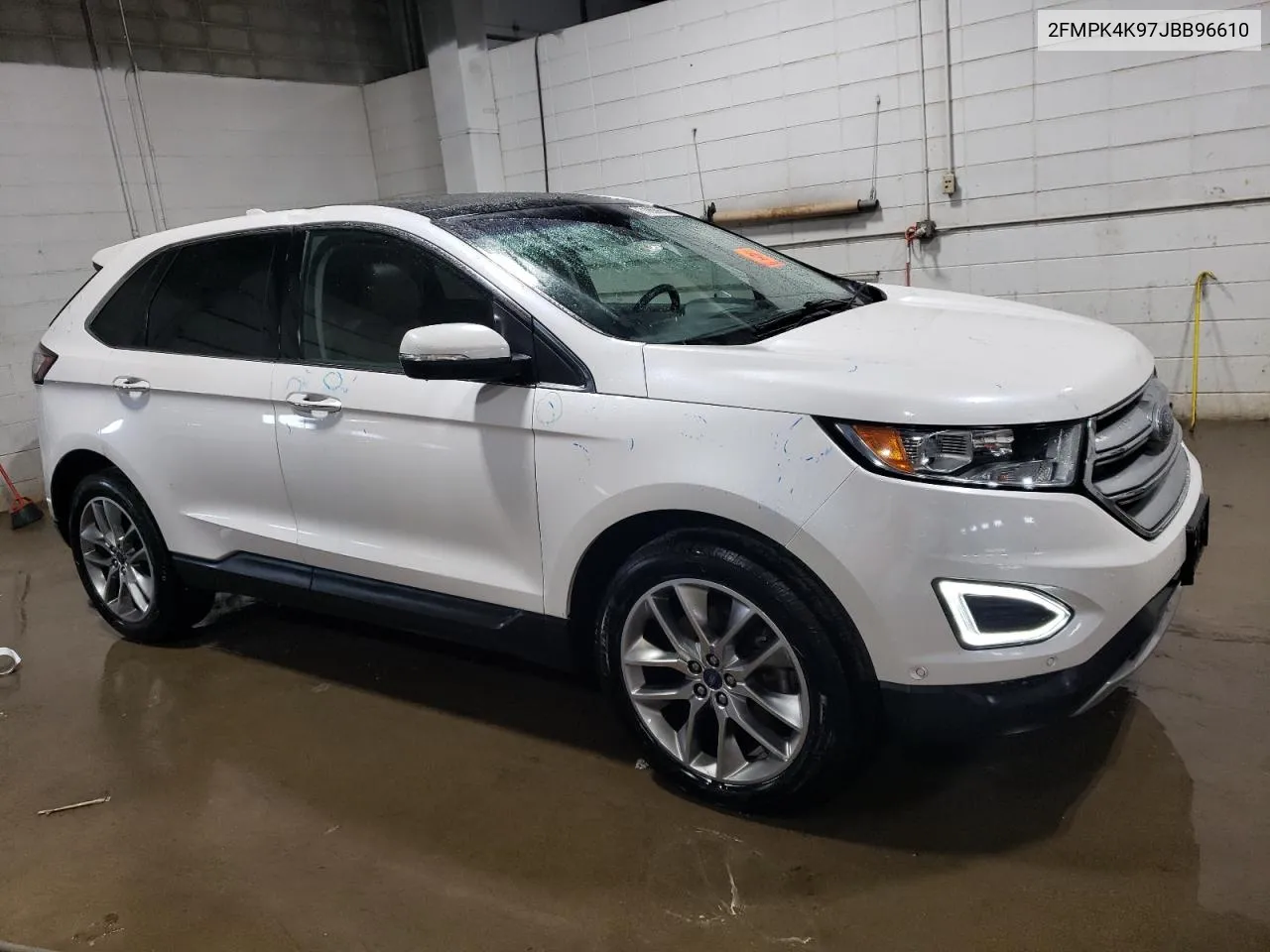 2018 Ford Edge Titanium VIN: 2FMPK4K97JBB96610 Lot: 71850634