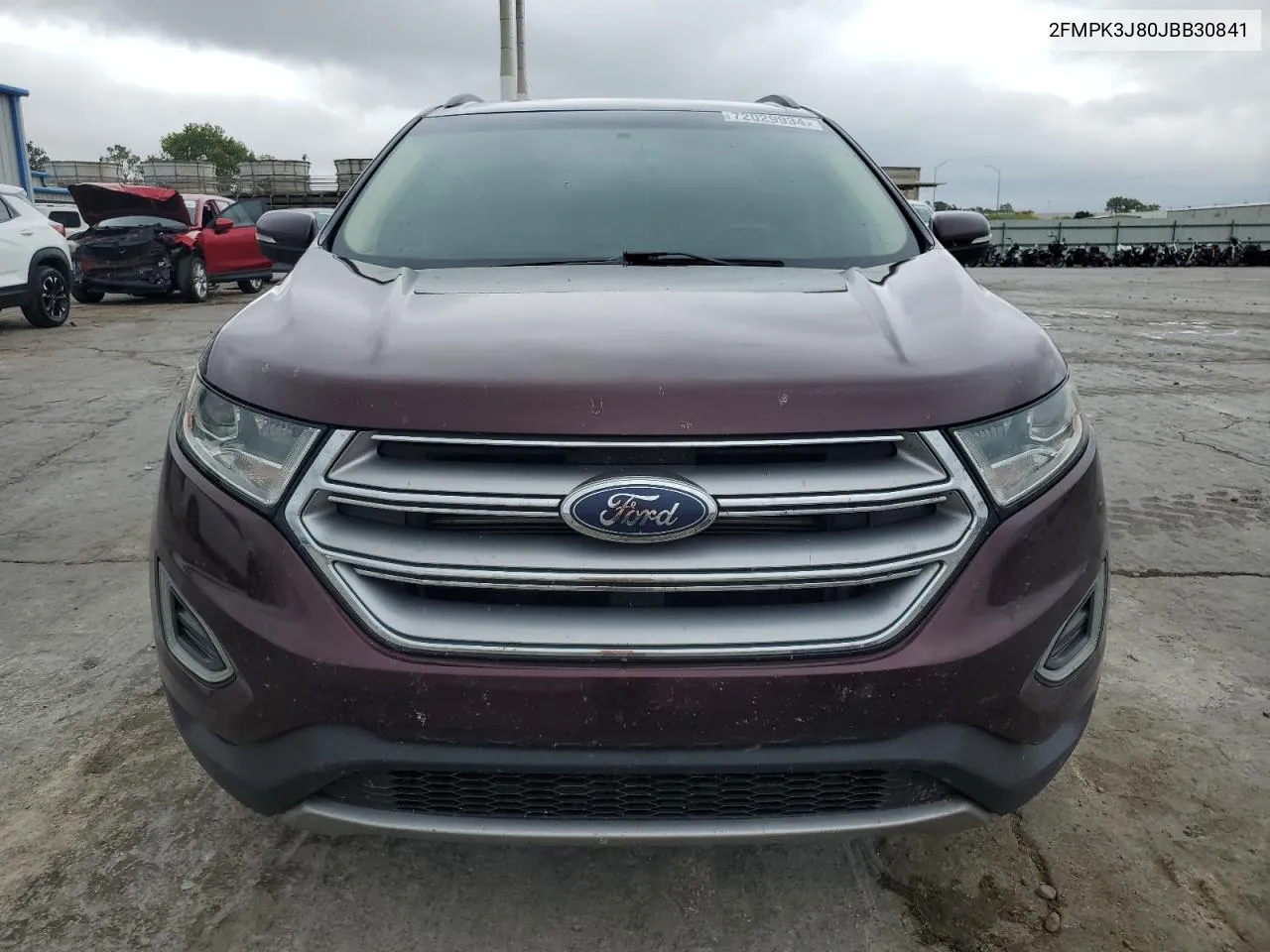 2018 Ford Edge Sel VIN: 2FMPK3J80JBB30841 Lot: 72029934