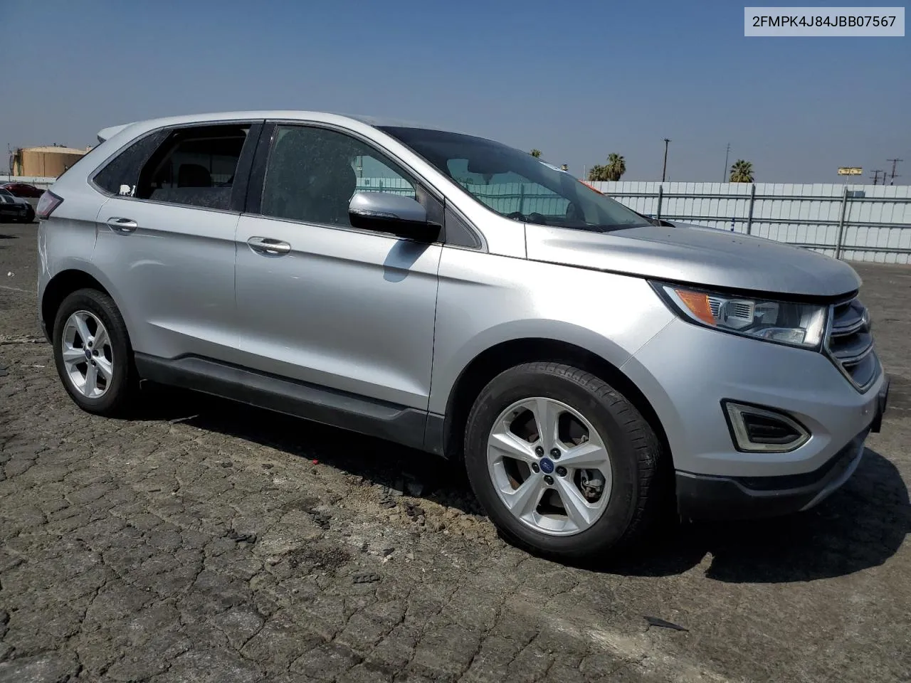 2018 Ford Edge Sel VIN: 2FMPK4J84JBB07567 Lot: 72042354