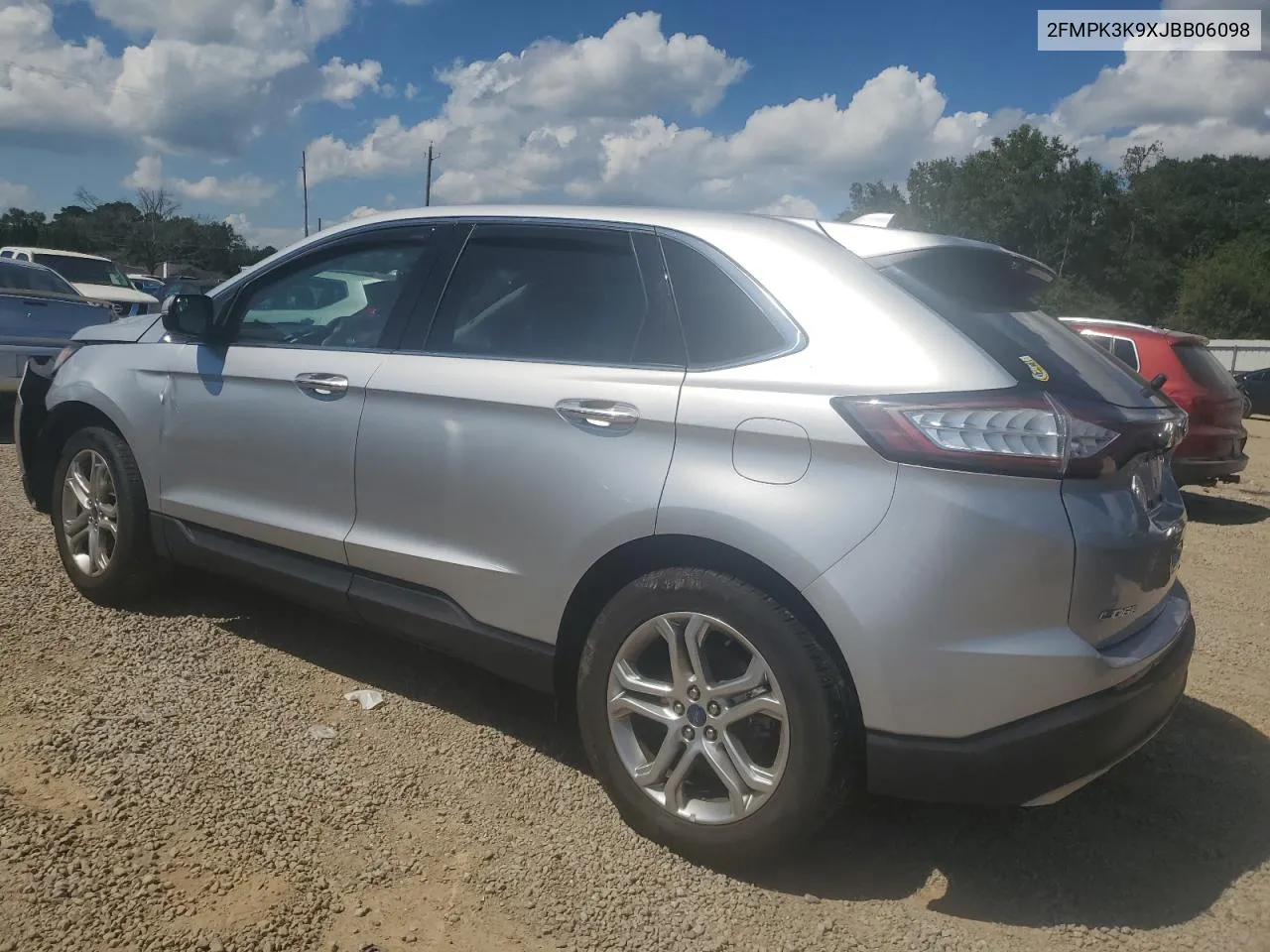 2018 Ford Edge Titanium VIN: 2FMPK3K9XJBB06098 Lot: 72408674