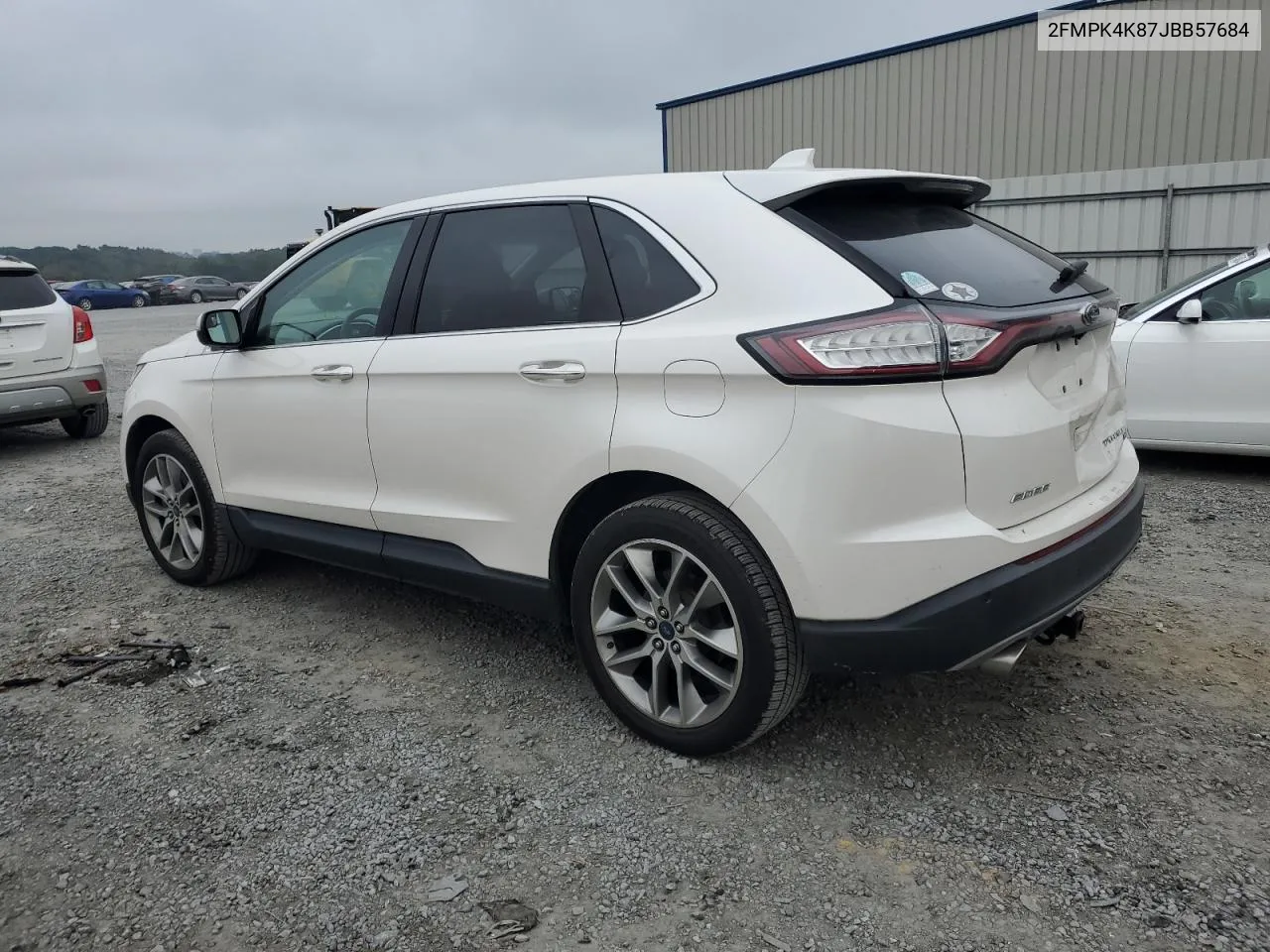 2018 Ford Edge Titanium VIN: 2FMPK4K87JBB57684 Lot: 72440294