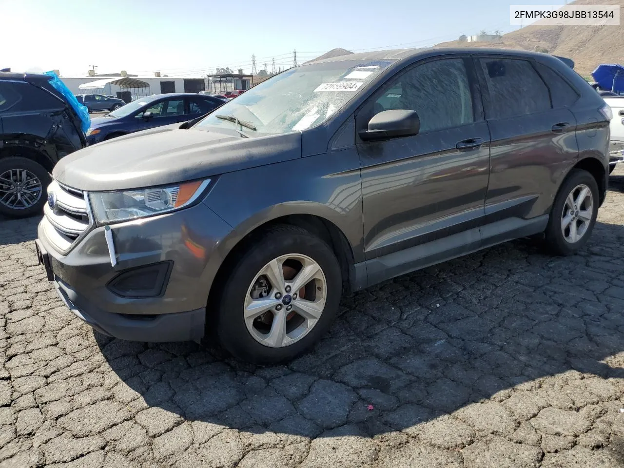 2018 Ford Edge Se VIN: 2FMPK3G98JBB13544 Lot: 72659904