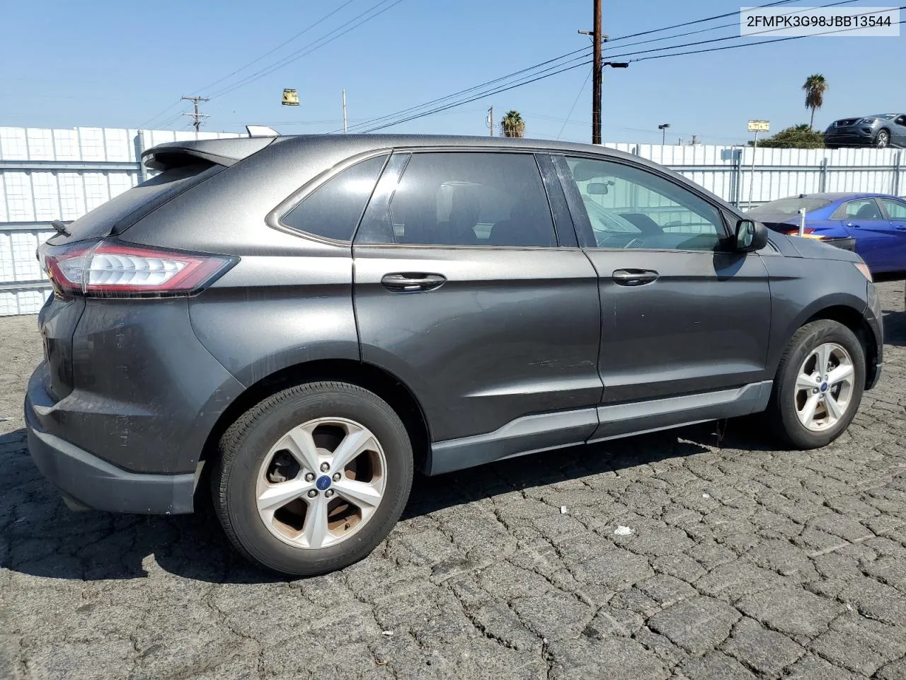 2018 Ford Edge Se VIN: 2FMPK3G98JBB13544 Lot: 72659904