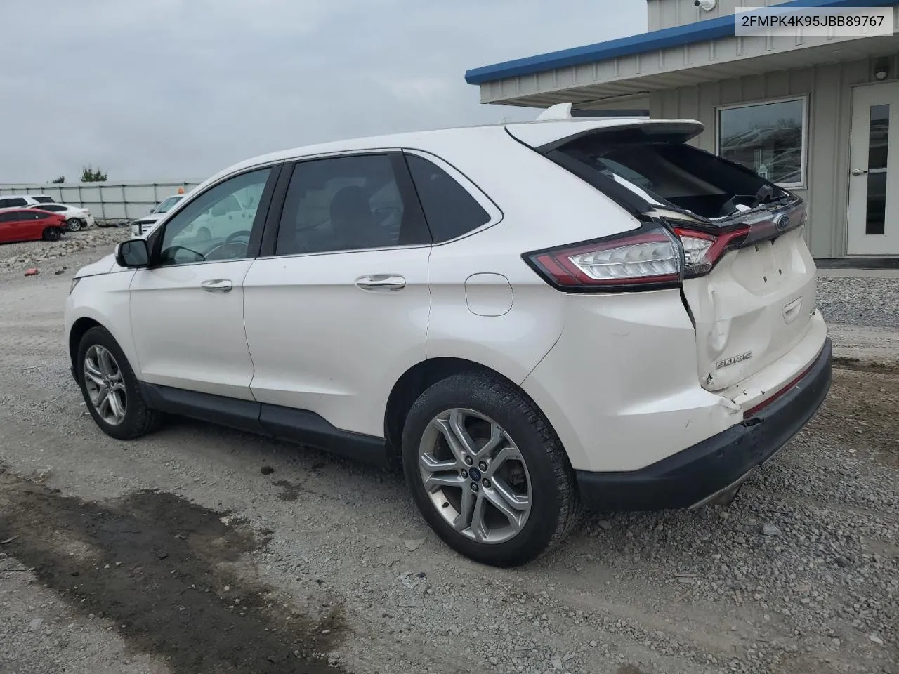 2018 Ford Edge Titanium VIN: 2FMPK4K95JBB89767 Lot: 72687174