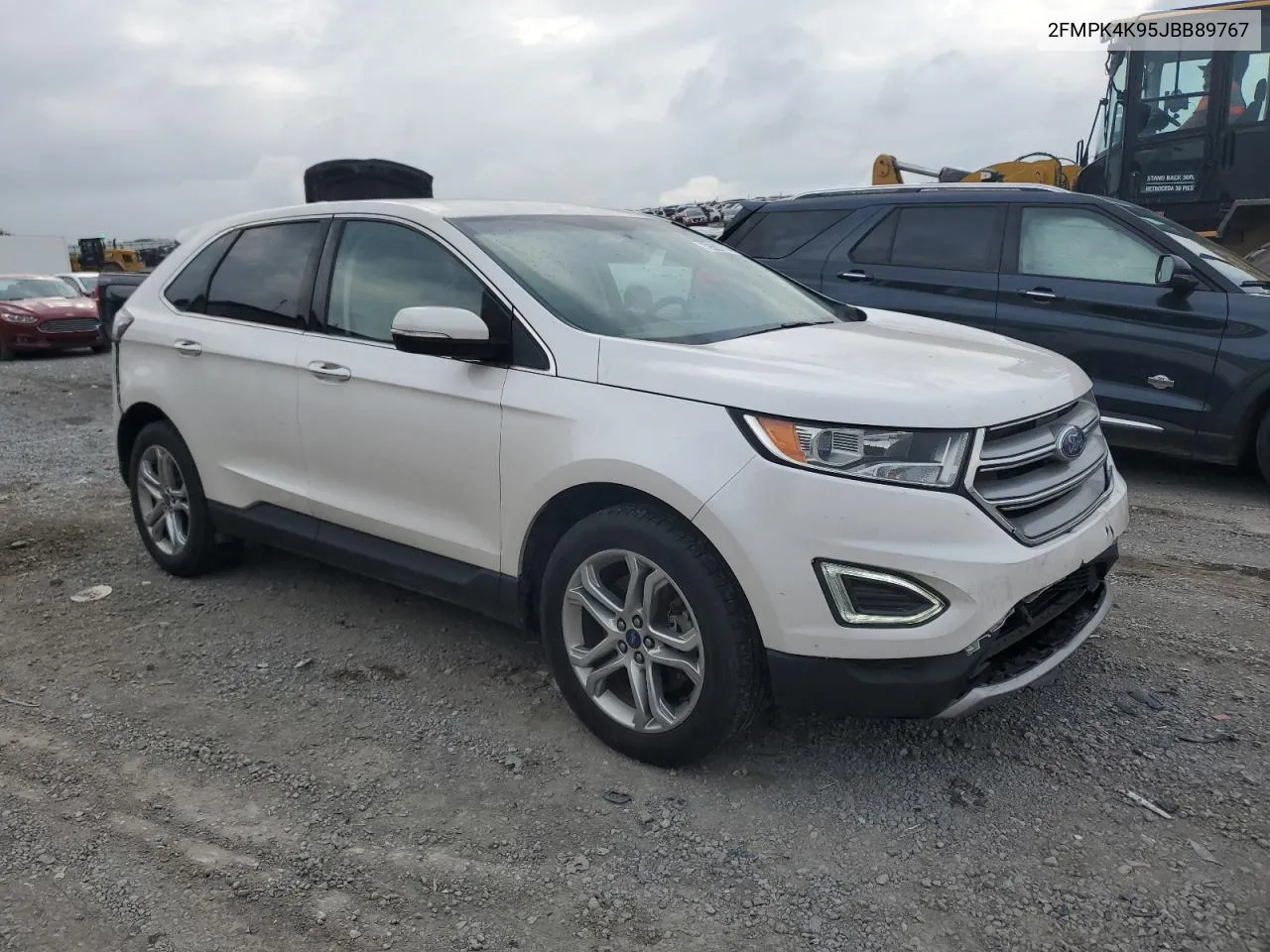 2018 Ford Edge Titanium VIN: 2FMPK4K95JBB89767 Lot: 72687174