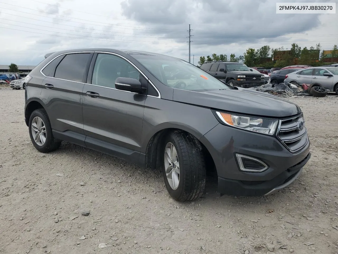 2018 Ford Edge Sel VIN: 2FMPK4J97JBB30270 Lot: 73035414