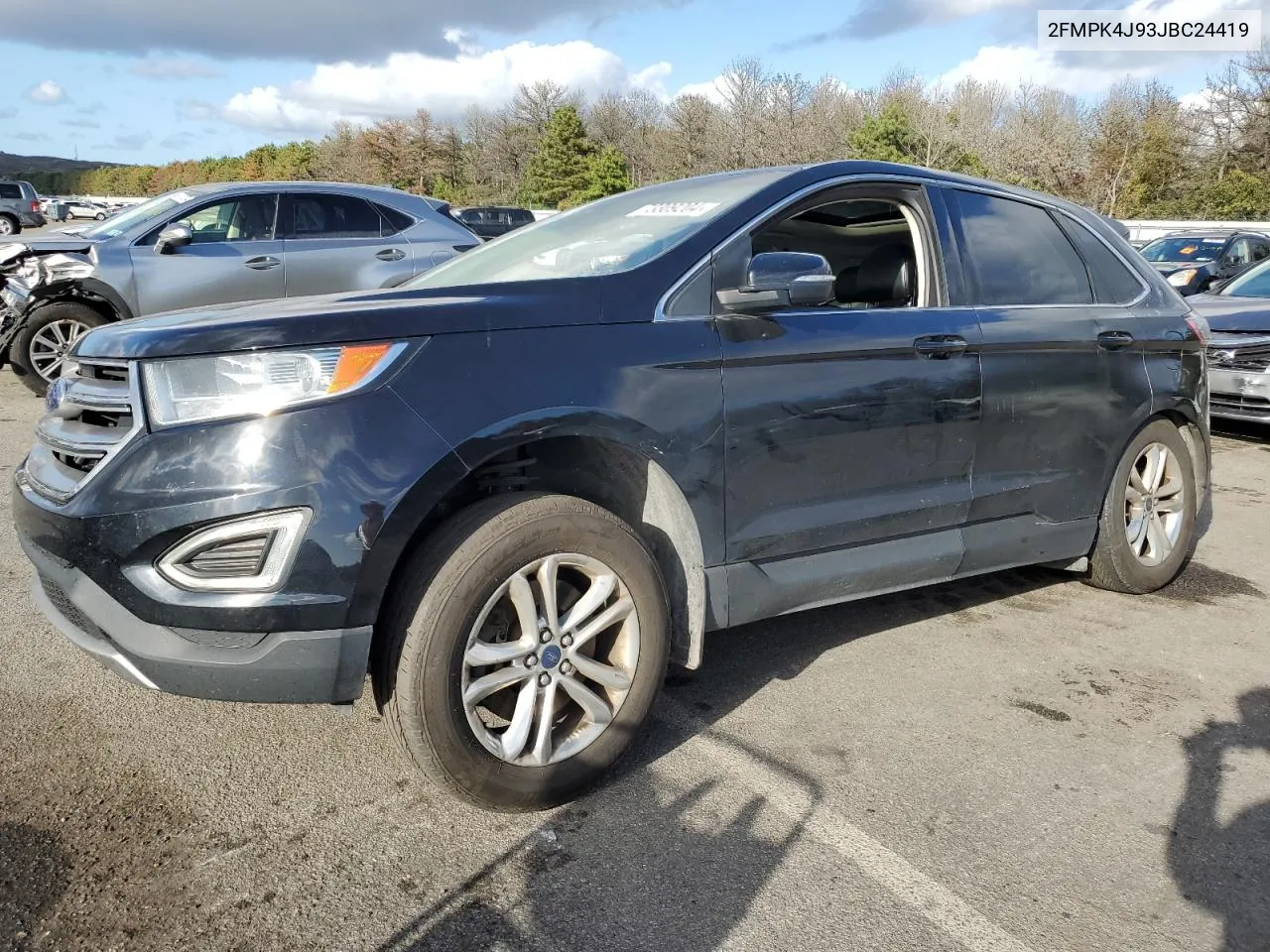 2018 Ford Edge Sel VIN: 2FMPK4J93JBC24419 Lot: 73309204