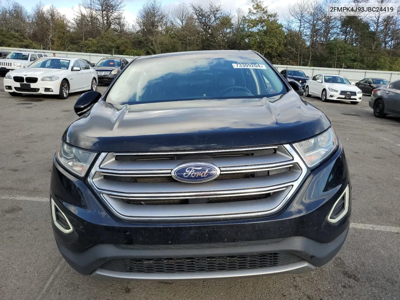 2018 Ford Edge Sel VIN: 2FMPK4J93JBC24419 Lot: 73309204