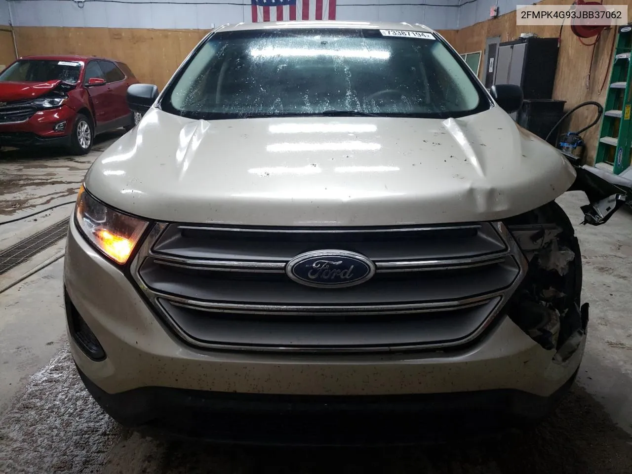 2018 Ford Edge Se VIN: 2FMPK4G93JBB37062 Lot: 73387194