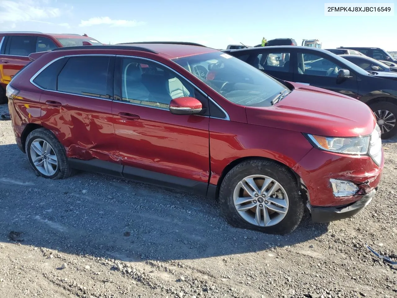 2018 Ford Edge Sel VIN: 2FMPK4J8XJBC16549 Lot: 73465054