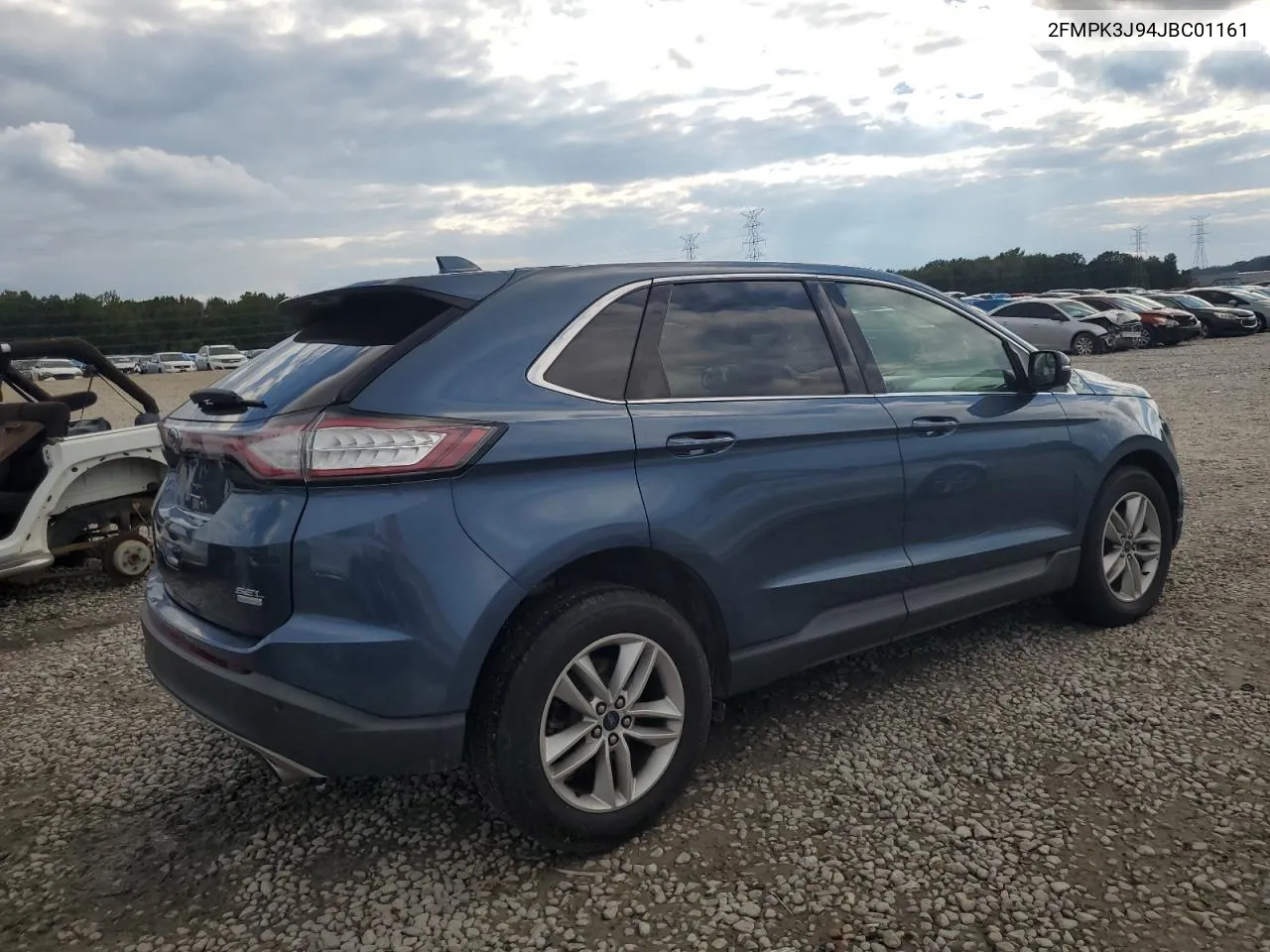 2018 Ford Edge Sel VIN: 2FMPK3J94JBC01161 Lot: 73742964