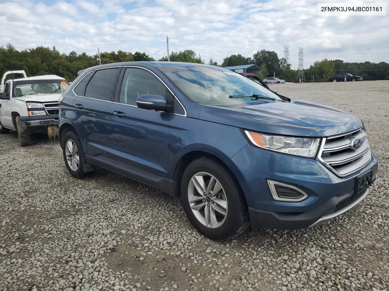 2018 Ford Edge Sel VIN: 2FMPK3J94JBC01161 Lot: 73742964