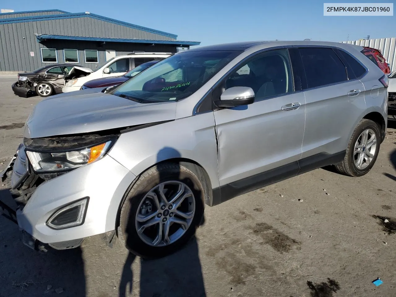 2FMPK4K87JBC01960 2018 Ford Edge Titanium