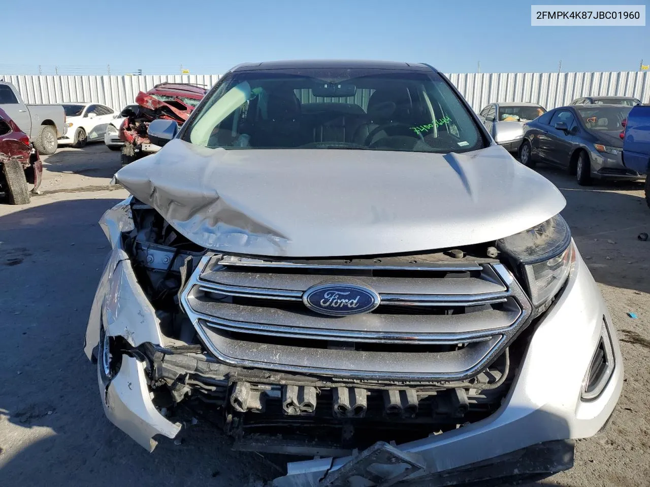 2FMPK4K87JBC01960 2018 Ford Edge Titanium