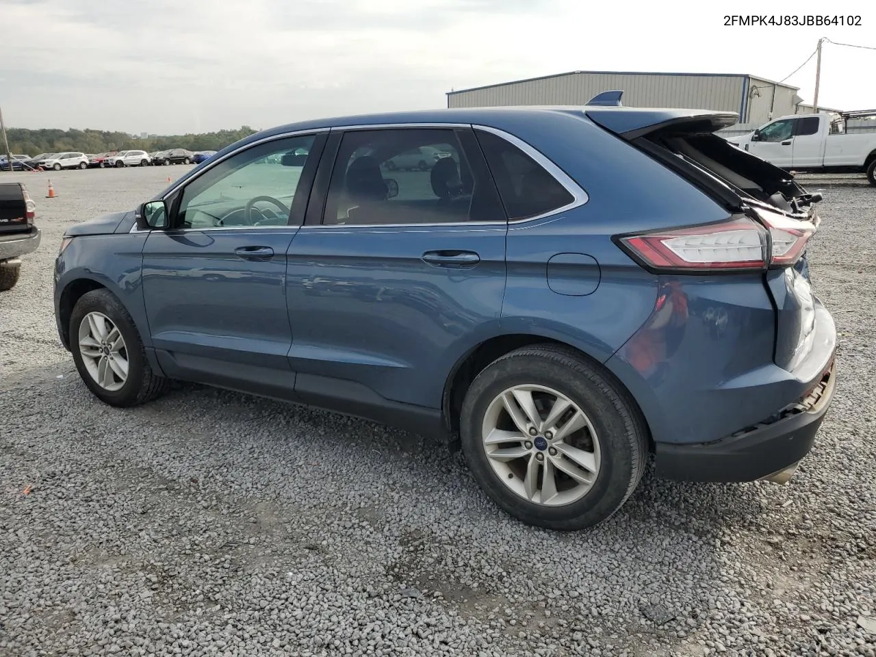 2018 Ford Edge Sel VIN: 2FMPK4J83JBB64102 Lot: 74213394