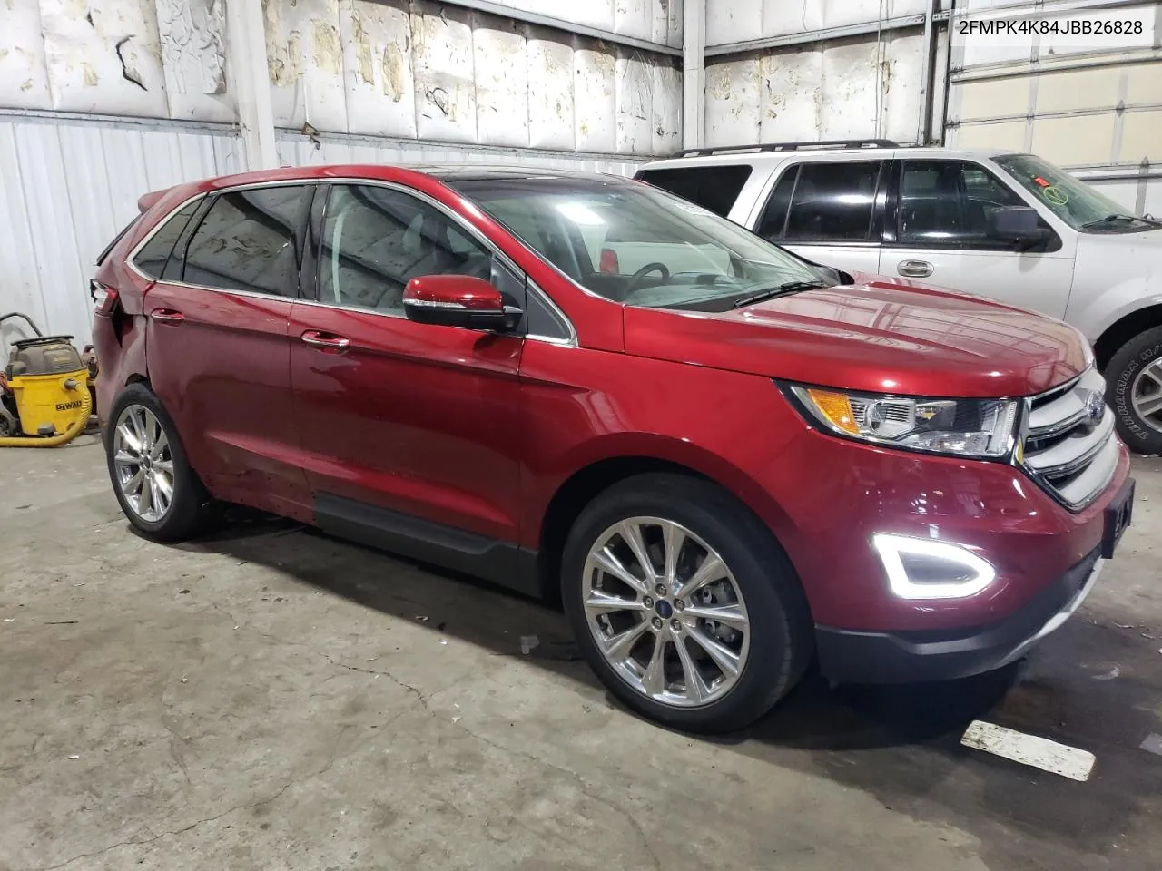 2018 Ford Edge Titanium VIN: 2FMPK4K84JBB26828 Lot: 74230174