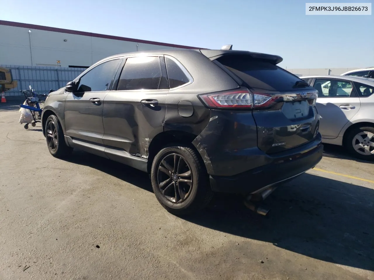 2018 Ford Edge Sel VIN: 2FMPK3J96JBB26673 Lot: 74291534