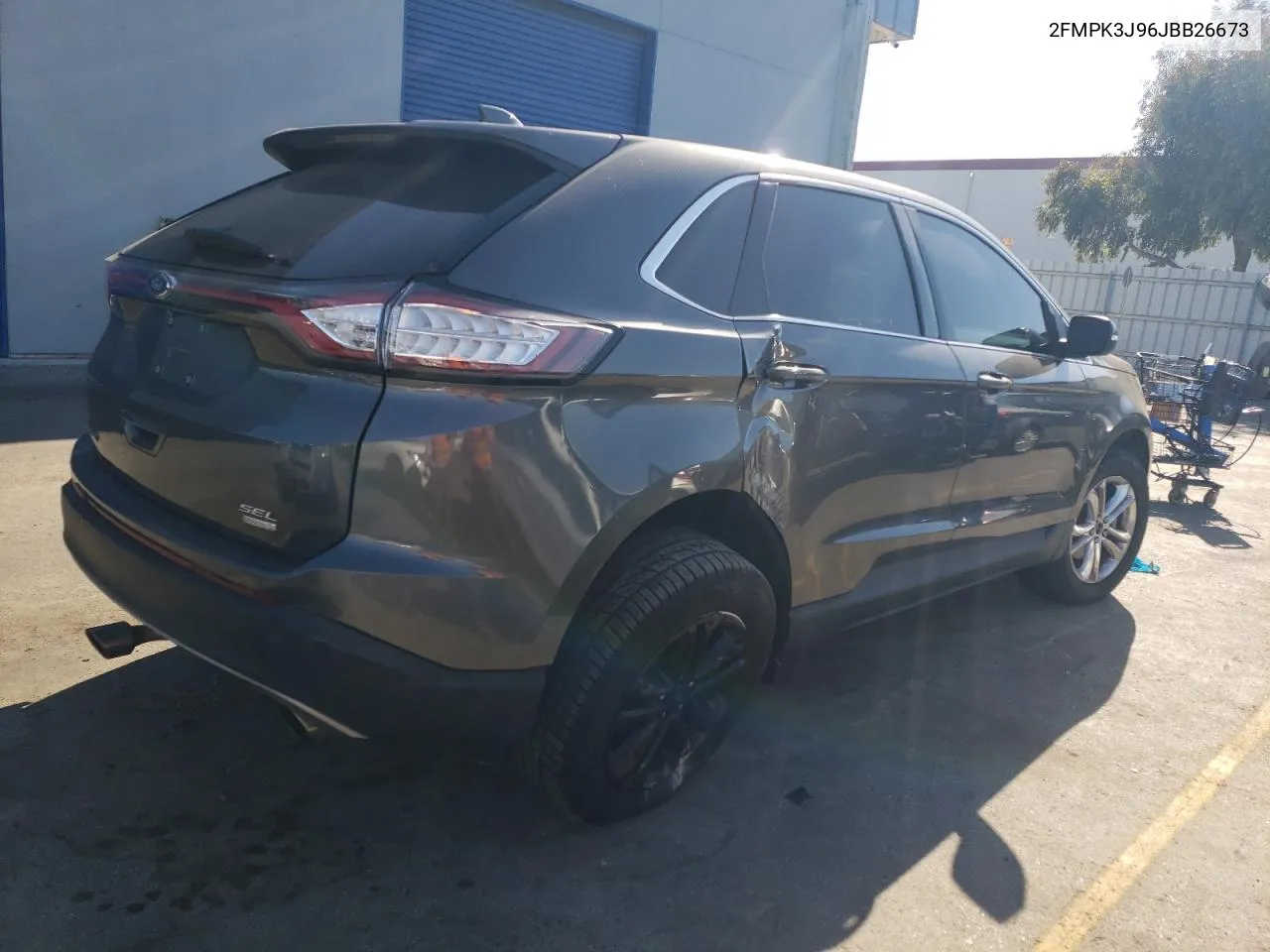 2018 Ford Edge Sel VIN: 2FMPK3J96JBB26673 Lot: 74291534