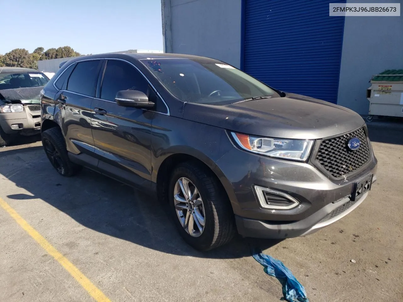 2018 Ford Edge Sel VIN: 2FMPK3J96JBB26673 Lot: 74291534