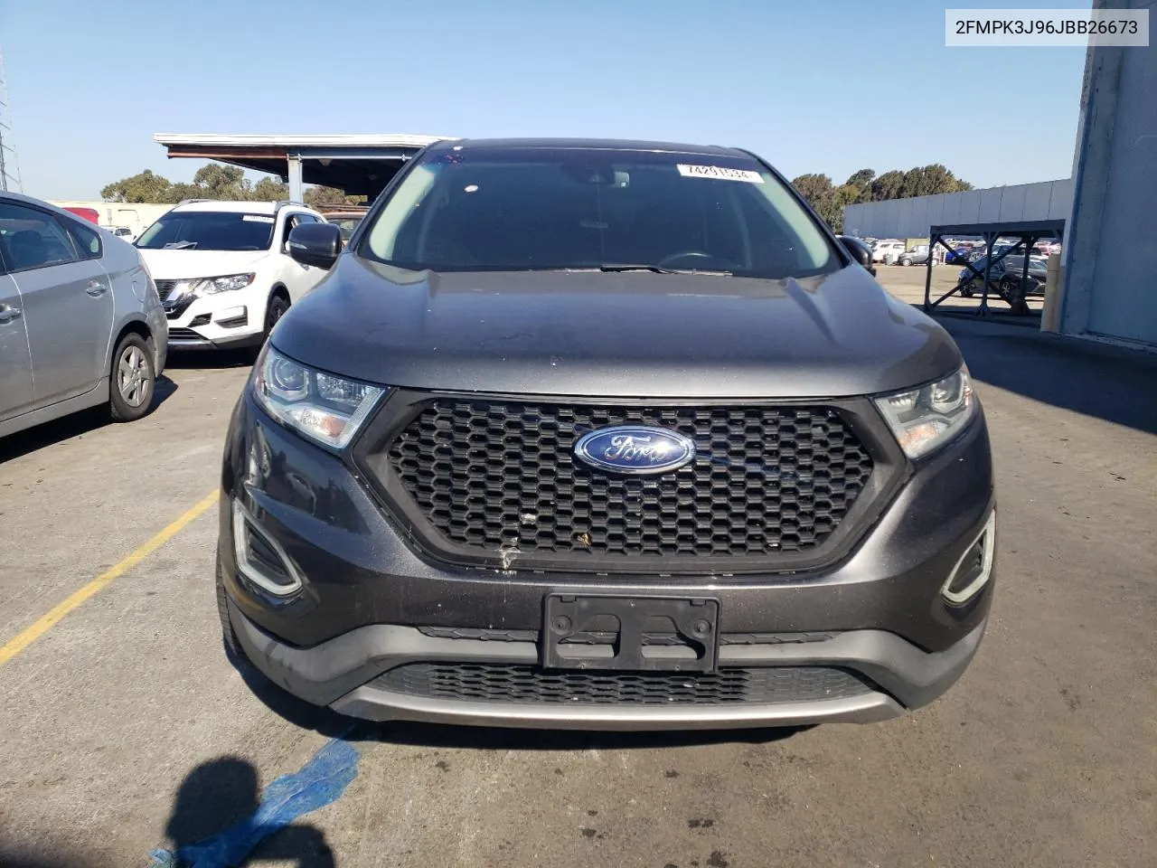 2018 Ford Edge Sel VIN: 2FMPK3J96JBB26673 Lot: 74291534