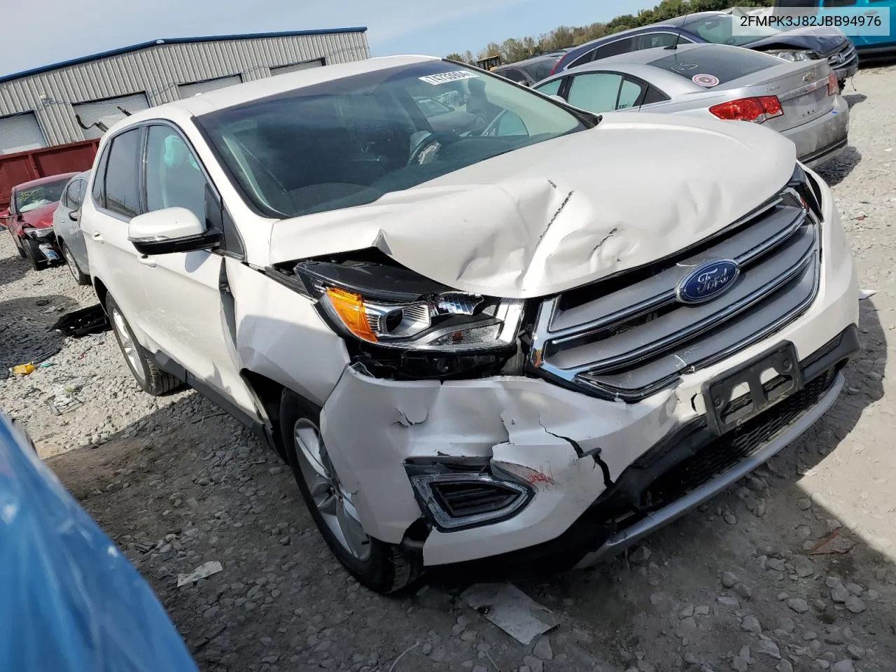 2018 Ford Edge Sel VIN: 2FMPK3J82JBB94976 Lot: 74733904