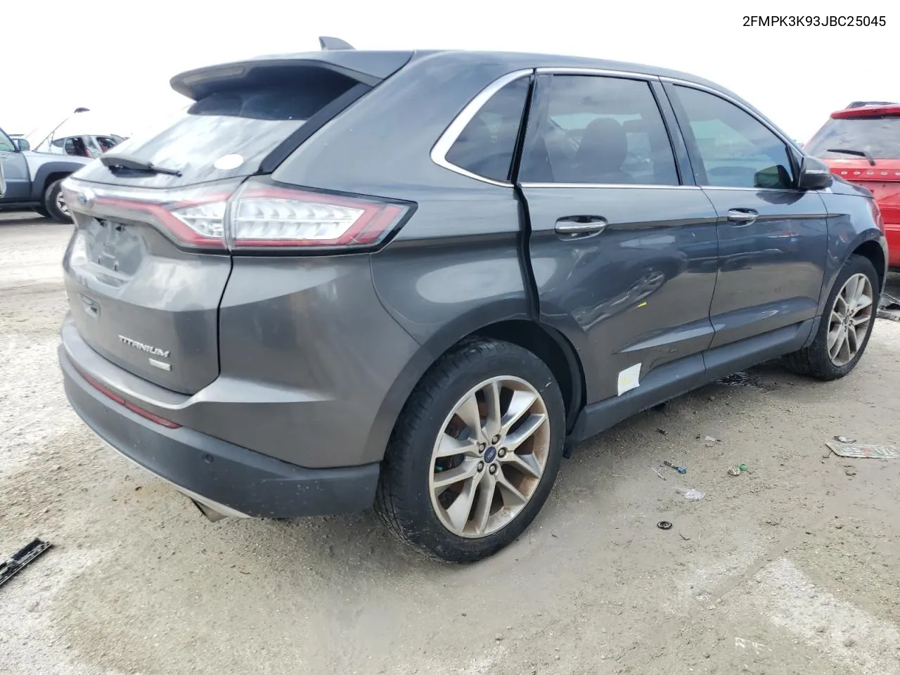 2018 Ford Edge Titanium VIN: 2FMPK3K93JBC25045 Lot: 74876264