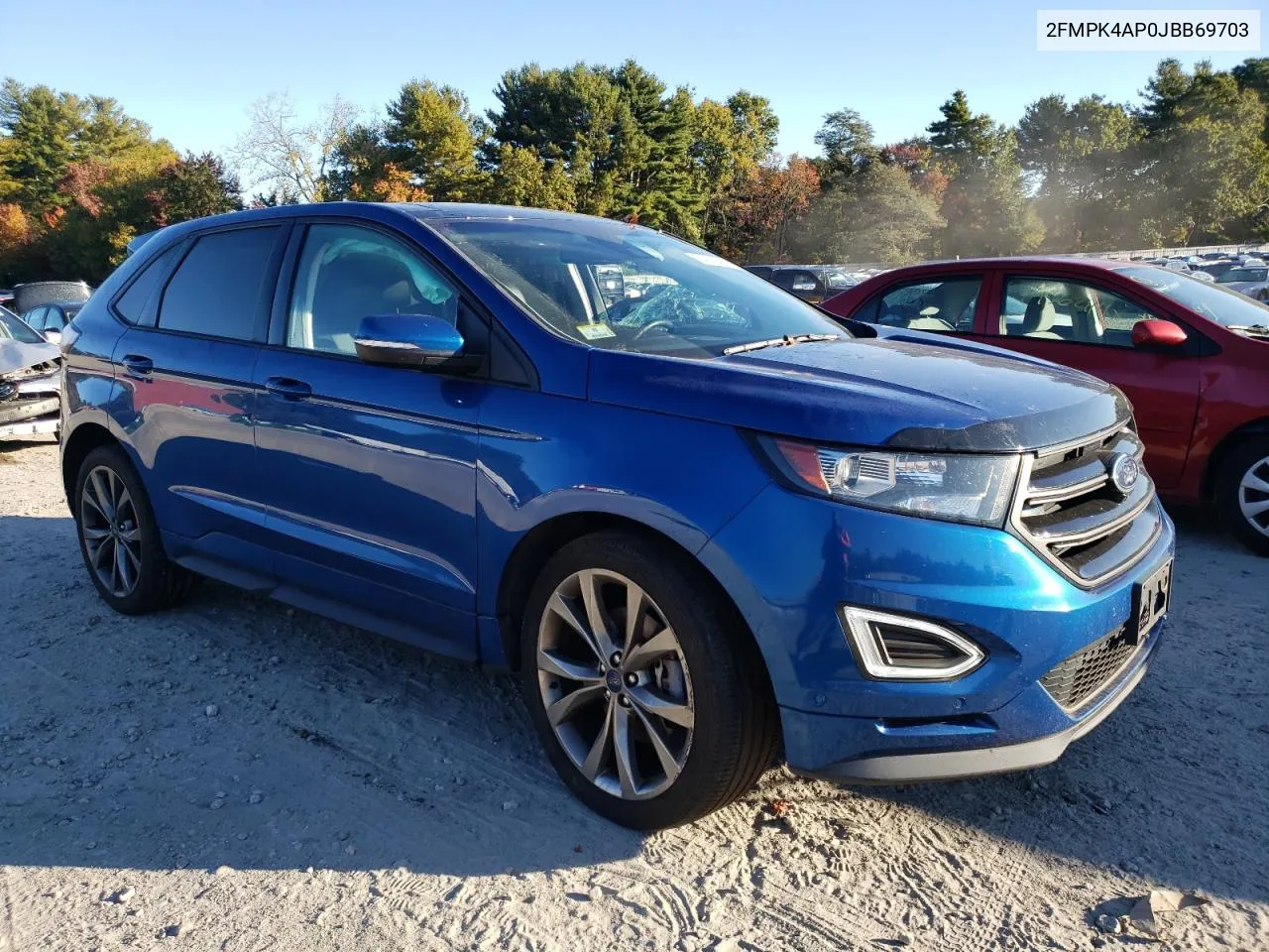 2018 Ford Edge Sport VIN: 2FMPK4AP0JBB69703 Lot: 74919484