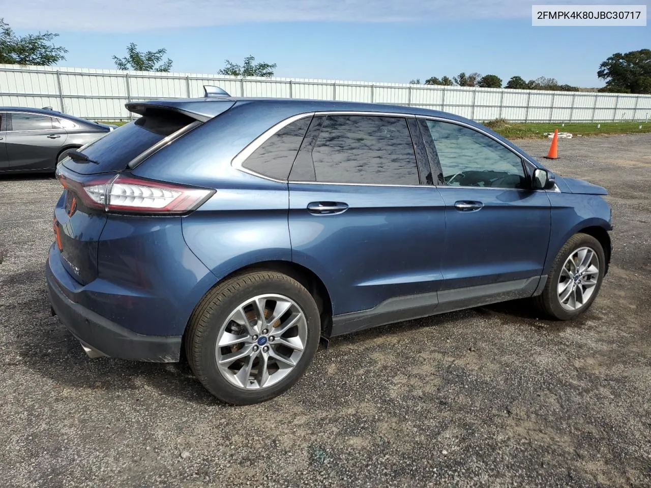 2018 Ford Edge Titanium VIN: 2FMPK4K80JBC30717 Lot: 74933324