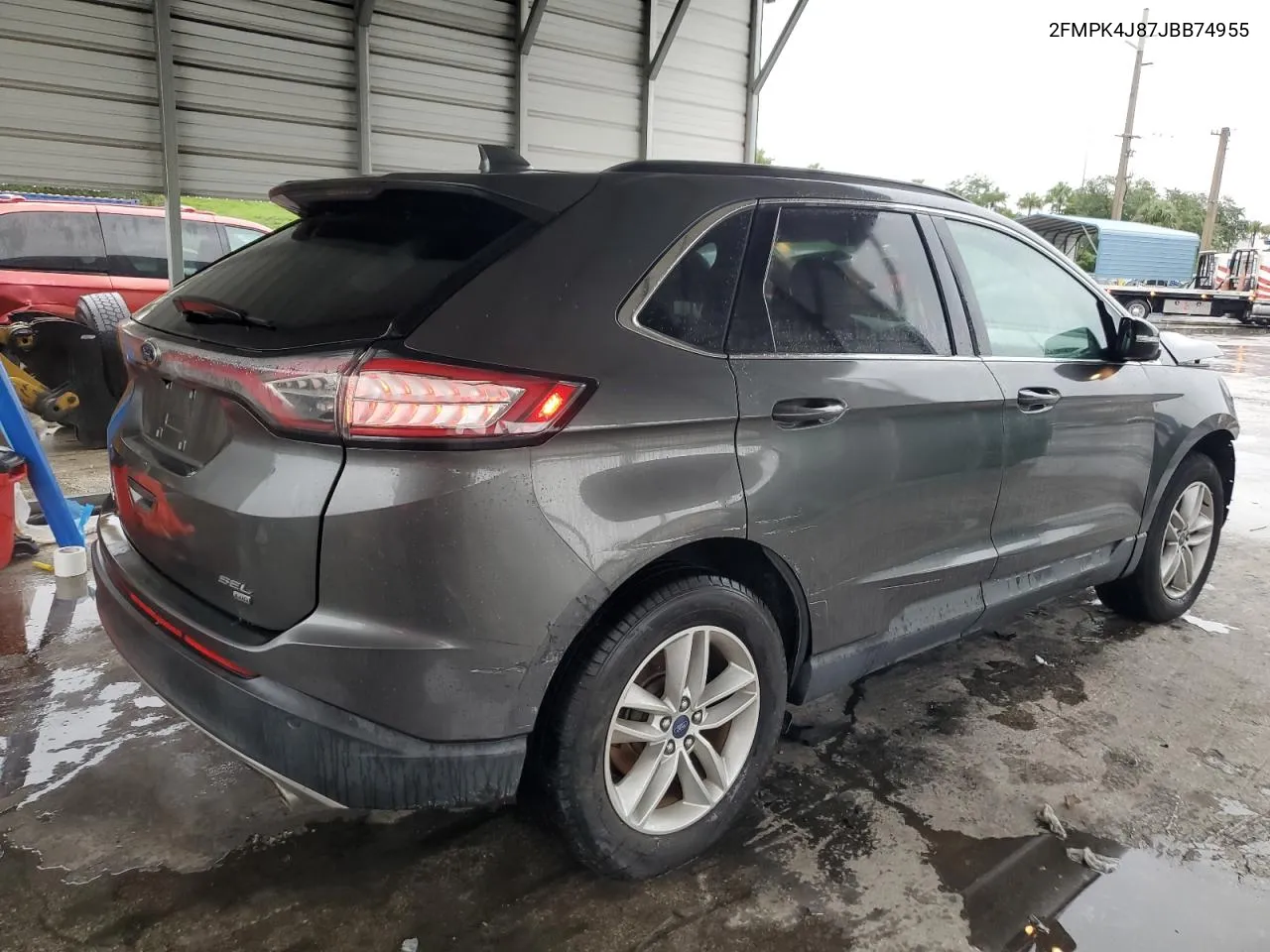 2FMPK4J87JBB74955 2018 Ford Edge Sel