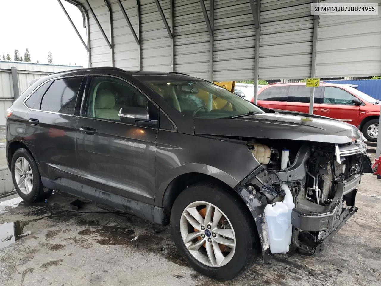 2FMPK4J87JBB74955 2018 Ford Edge Sel