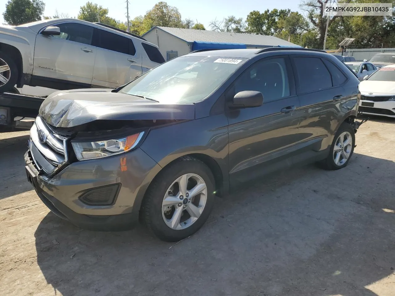 2018 Ford Edge Se VIN: 2FMPK4G92JBB10435 Lot: 75001894