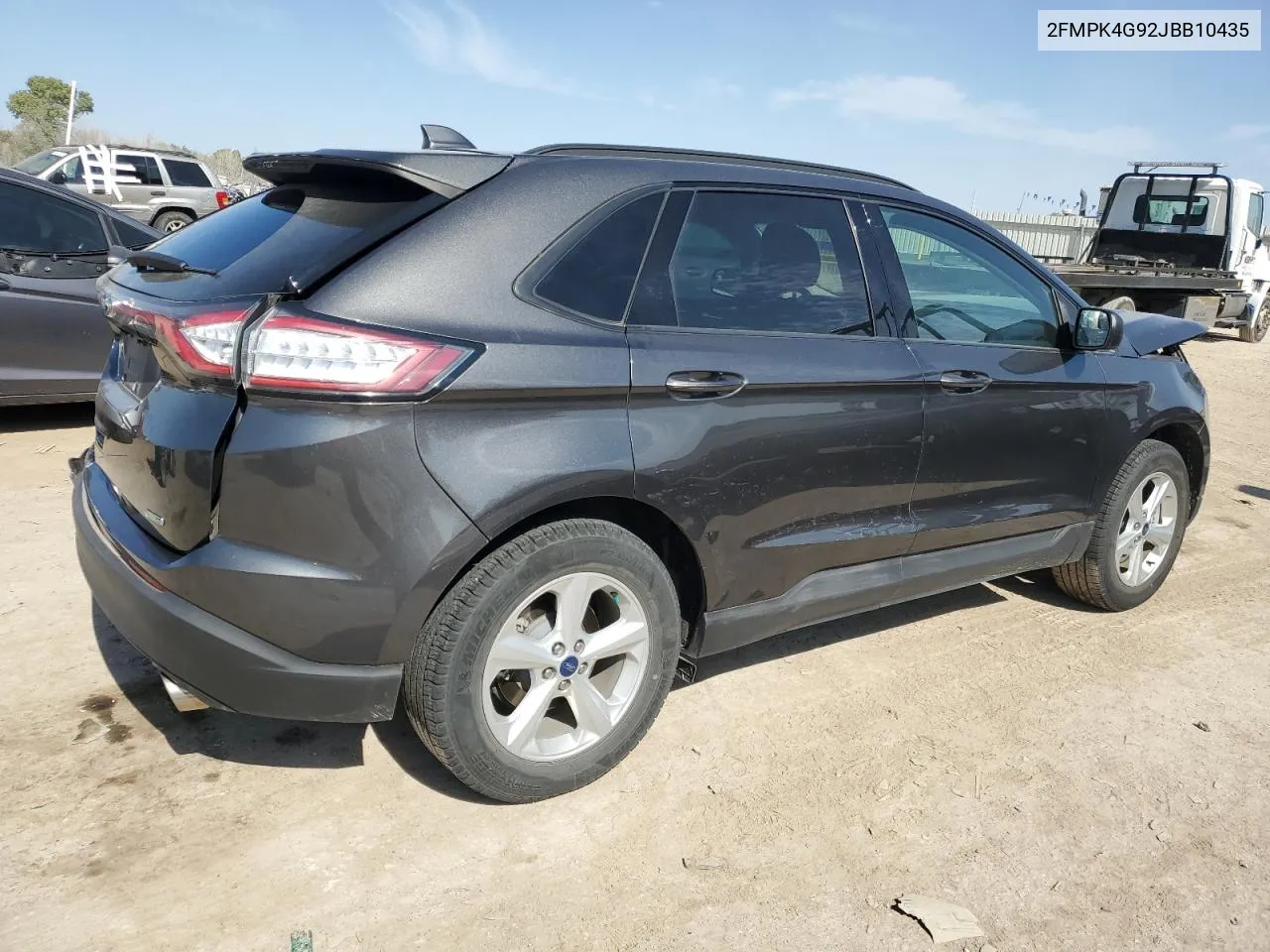 2018 Ford Edge Se VIN: 2FMPK4G92JBB10435 Lot: 75001894